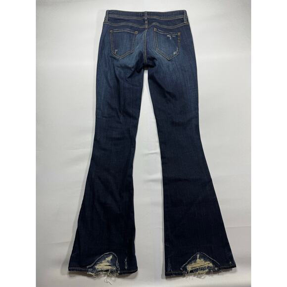 Genetic Denim Women's The Cypress Distressed Flare Denim Jeans - 26 (27x33.5) - Picture 2 of 6